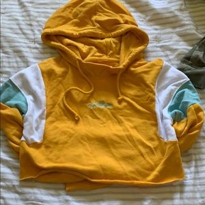 Holister Hoodie crop top